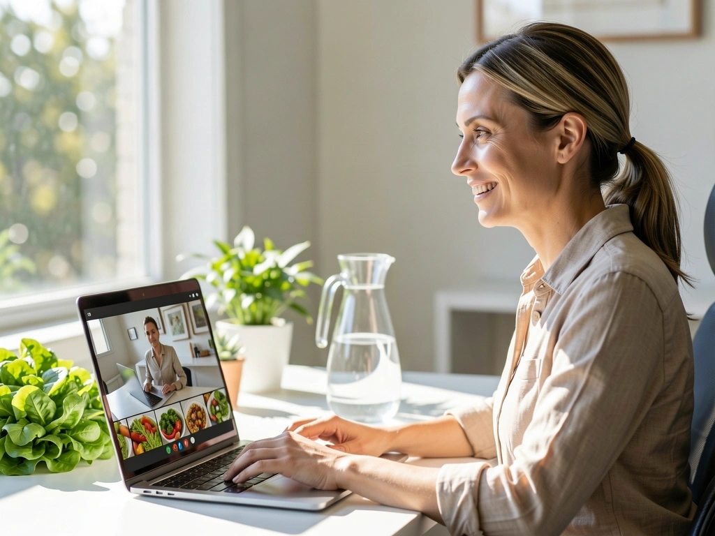 Online-Ernährungsberatung Wellness Harmonie